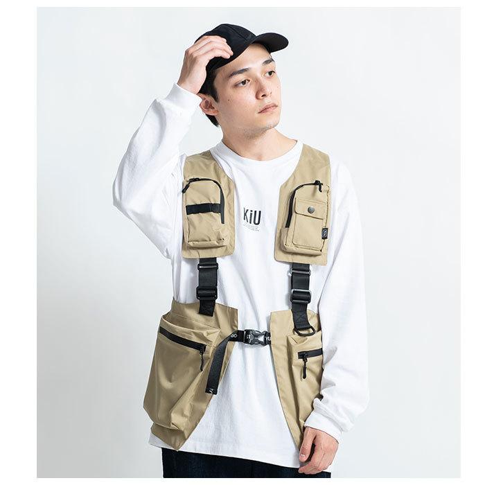 ベスト メンズ アウトドア 通販 キウ k199 釣り キャンプ フィッシングベスト カーキ 渓流 撥水 はっ水 ウォータープルーフ アウトドア ワークベスト ベスト |  | 03