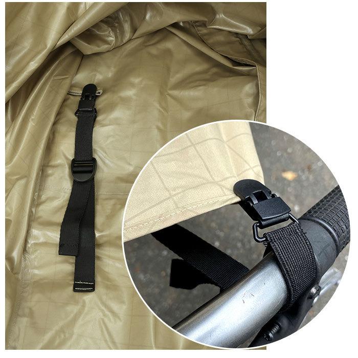 kiu 通販kiu レイン コート ポンチョ キウ k218 レインコート レディース メンズ おしゃれ 撥水 はっ水 自転車 通学 通勤 アウトドア リュック対応 | KiU | 17