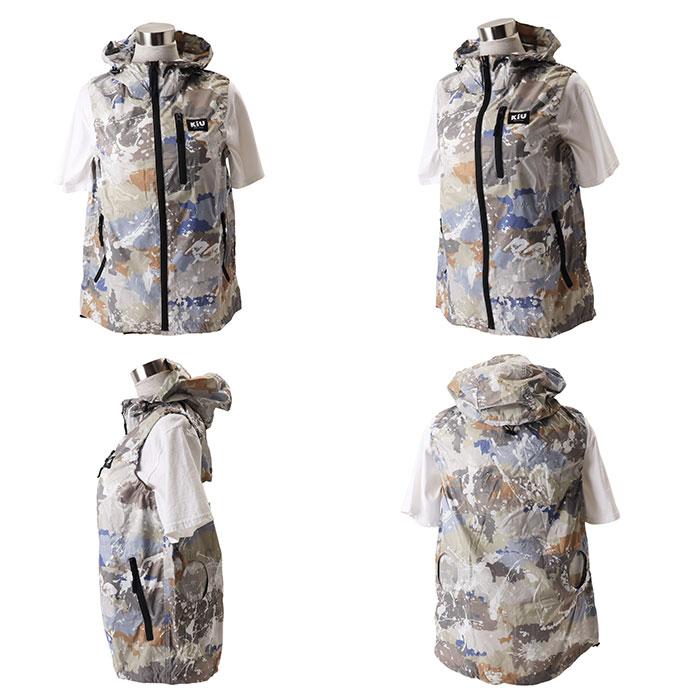 キウ KiU キウ 空調 服 ベスト 通販 エアコンディションドベスト ファン付きウェア 空調ベスト ファン付き ポケット 防水 撥水 ユニセックス 男女兼用 |  | 19