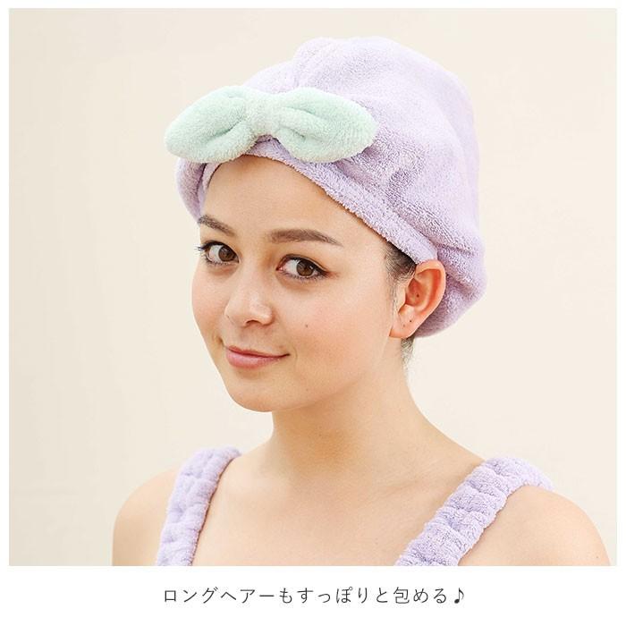 カラリ 吸水タオル 速乾タオル 髪 2枚セット 通販 ヘアターバン 2個