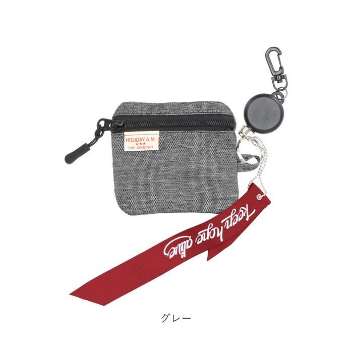 パスケース リール付き 通販 メンズ レディース 小銭入れ icカードケース おしゃれ コインケース シンプル 無地 旅行 おでかけ 子供 学生 通勤 通学 パスケース | Holiday A.M. | 15