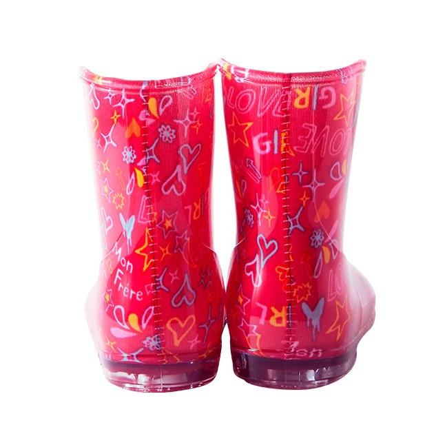 キッズ レインブーツ キッズ おしゃれ 軽い 女の子 男の子 かわいい 子供用 なが靴 雨靴 長靴 長くつ 長ぐつ レイングッズ 雨具 通園 登園 園児 未就園児 雨 | BACKYARD FAMILY | 08