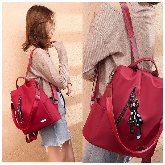 背面ファスナー リュック 防犯 通販 レディース 海外旅行 ショルダー