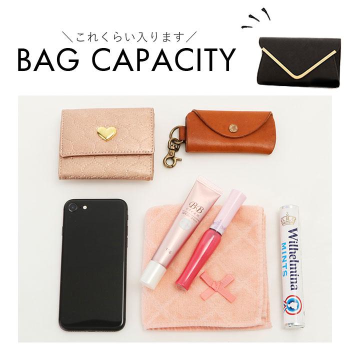 パーティーバッグ 通販 クラッチバッグ ショルダーバッグ ハンドバッグ 3WAY レター型 フォーマル レディース フェイクレザー 冠婚葬祭 大人 パーティーバッグ | ブランド登録なし | 15