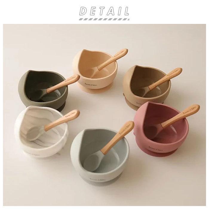 正規代理店 ひっくり返らない ベビー食器 通販 すくいやすい 吸盤 シリコン ボウル ブランド Kawaiiborn 離乳食 食器 お皿 スプーン 食器セット 赤ちゃん ベビー用品2 632円 Aynaelda Com