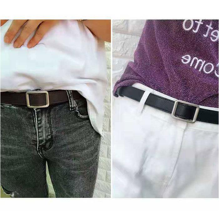 ベルト 穴なし 通販 穴無しベルト 穴なしベルト フェイクレザーベルト スクエア 穴無し フェイクレザー 合成皮革 合皮 調節可能 耐久性 カジュアル ベルト | BACKYARD FAMILY | 06