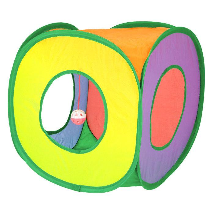 猫 トンネル 通販 おもちゃ 一人遊び 玩具 猫用 ねこ ネコ 折りたたみ キャットハウス 折り畳み テント ドーム キャットトンネル かわいい インテリア 雑貨 猫 | ブランド登録なし | 04