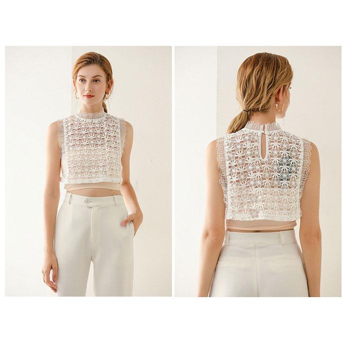 つけ襟 レース 通販 付け襟 フリル つけえり 重ね着 レイヤード スタンドカラー レディース ファッション ブラック ホワイト 秋 冬 韓国 おしゃれ つけ襟 |  | 07