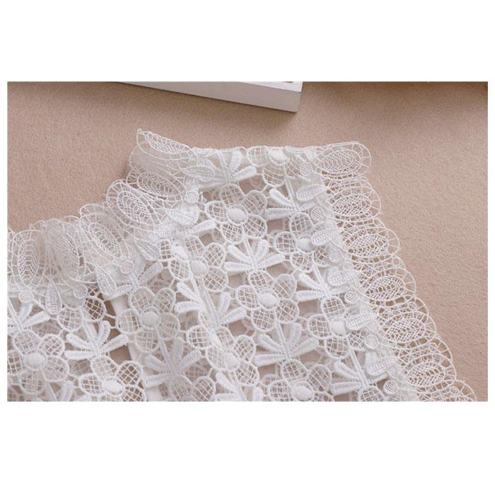 つけ襟 レース 通販 付け襟 フリル つけえり 重ね着 レイヤード スタンドカラー レディース ファッション ブラック ホワイト 秋 冬 韓国 おしゃれ つけ襟 |  | 11