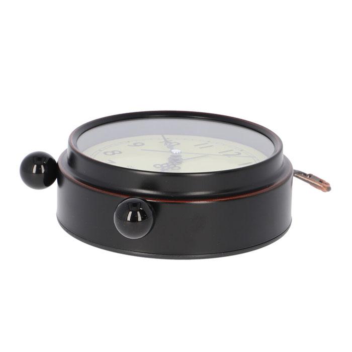 置き時計 通販置き時計 アナログ 置時計 目覚まし時計 アラーム 時計 おしゃれ アンティーク調 木目調 静音 アラームクロック 電池式 クラシック調 置き時計 | ブランド登録なし | 07