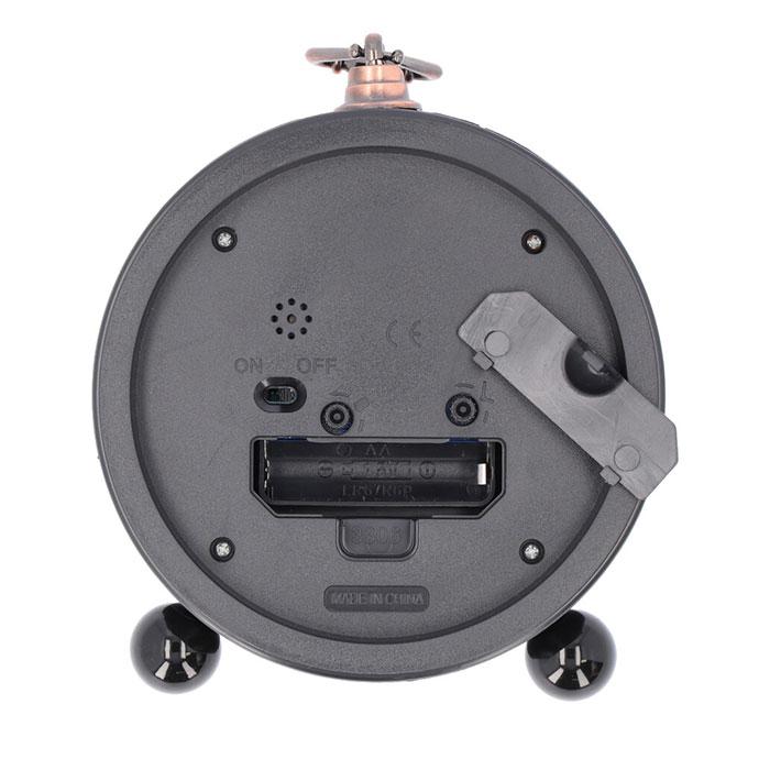 置き時計 通販置き時計 アナログ 置時計 目覚まし時計 アラーム 時計 おしゃれ アンティーク調 木目調 静音 アラームクロック 電池式 クラシック調 置き時計 | ブランド登録なし | 09