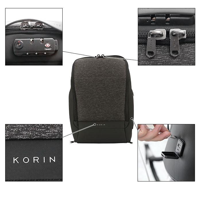 リュック 通販リュック メンズ ビジネス 通勤 通学 ビジネスリュック ブランド コリンデザイン フレックスパックプロ Korin Design FlexPack PRO 撥水  リュック |  | 10