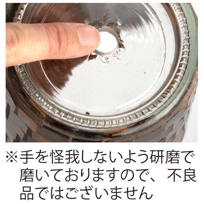 植木鉢 通販植木鉢 おしゃれ 3.5号 プラントポット 鉢 プランター 受け皿 穴あり 寄せ植え ポット 円形 丸型 かわいい ガラス 石膏 モザイクタイル ガーデニング｜backyard｜11