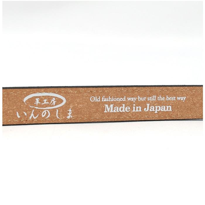 ベルト レディース 細い 通販 革工房いんのしま KIL012 レディースベルト 革ベルト レザーベルト 細ベルト 再生皮革 リサイクルレザー 幅 15mm W 90cm ベルト | KIL | 12