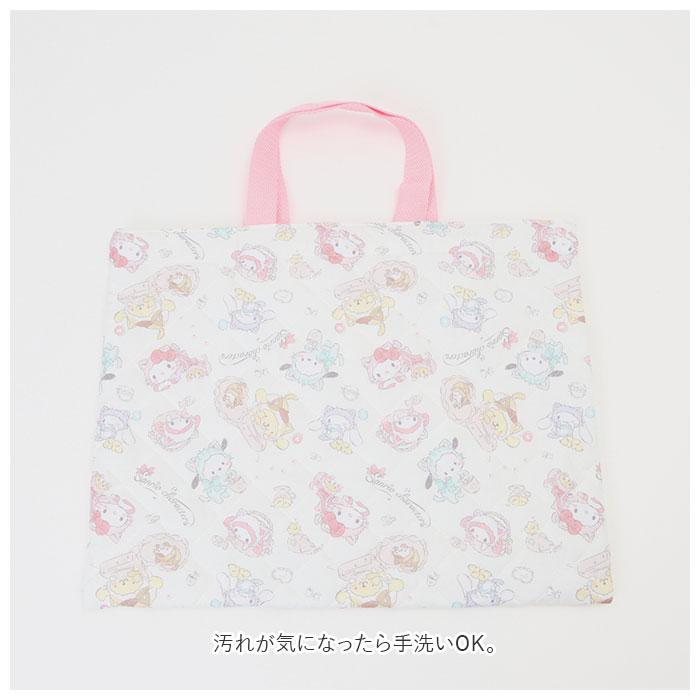 レッスンバッグ キッズ 通販 通園バッグ トートバッグ キルティング キャラクター グッズ キティ マイメロ リトルツインスターズ パウパトロール | リトルツインスターズ | 20