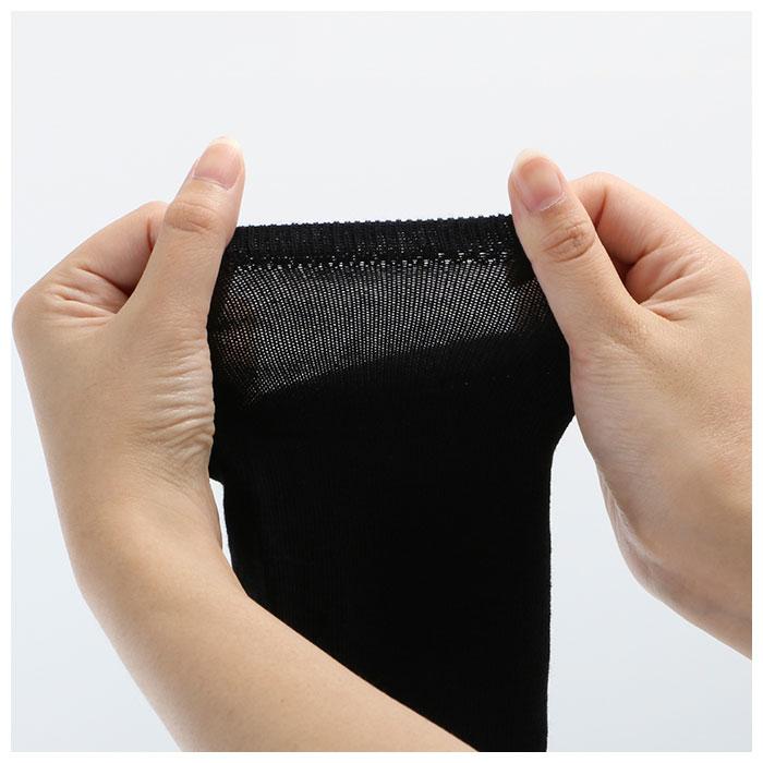 靴下 レディース 黒 通販 ハイソックス おしゃれ シンプル 無地 ソックス 消臭 通学 通勤 22cm 〜 25cm 女性用 婦人用 Refreber スピード消臭 靴下 |  | 06