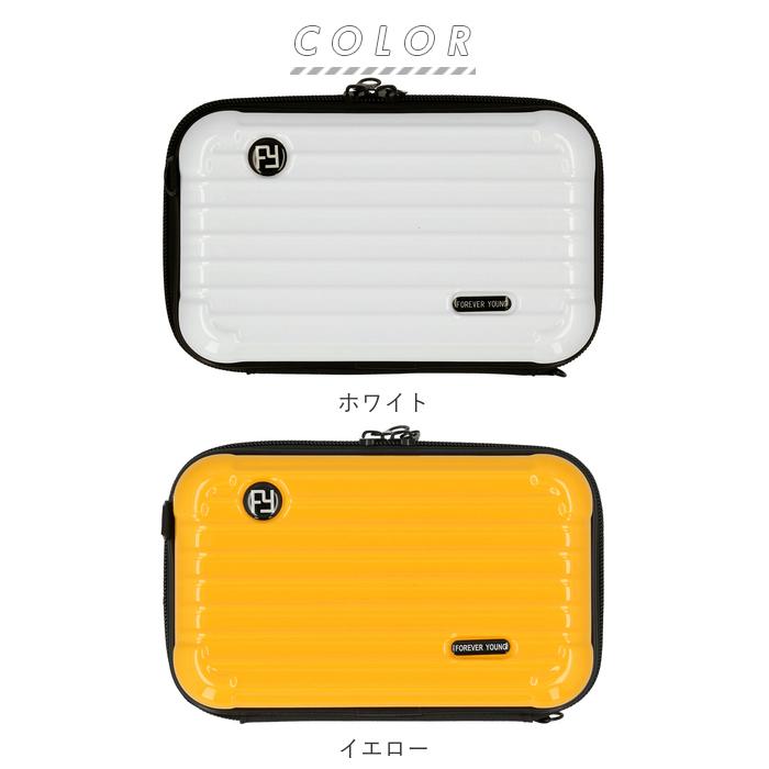 ポーチ 通販ポーチ おしゃれ ショルダー 小物入れ 携帯 スマホ 財布 ミニショルダーバッグ 斜めがけ ショルダーバッグ 旅行 おでかけ ハードケース ポーチ | BACKYARD FAMILY | 24