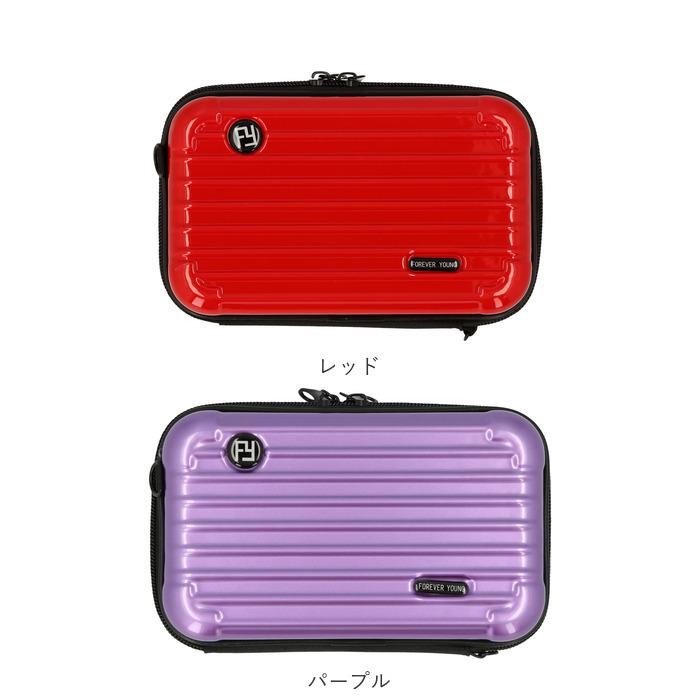 ポーチ 通販ポーチ おしゃれ ショルダー 小物入れ 携帯 スマホ 財布 ミニショルダーバッグ 斜めがけ ショルダーバッグ 旅行 おでかけ ハードケース ポーチ | BACKYARD FAMILY | 25