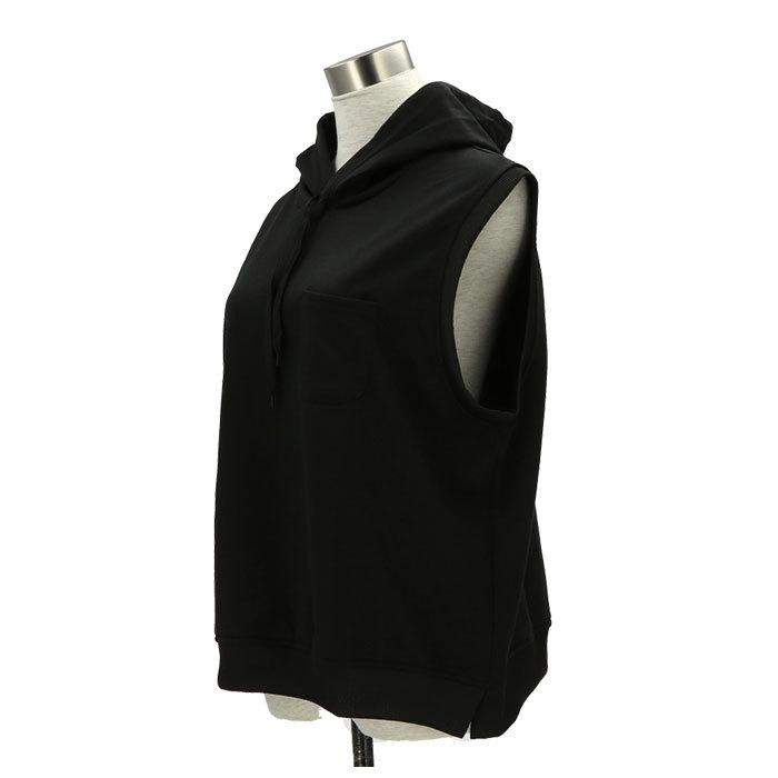 おすすめ パーカー ベスト レディース 通販 ジレ スウェット ノースリーブ プルオーバー フード付き ゆったり 秋 春 大きいサイズ 重ね着 おしゃれ カジュアル Aynaelda Com