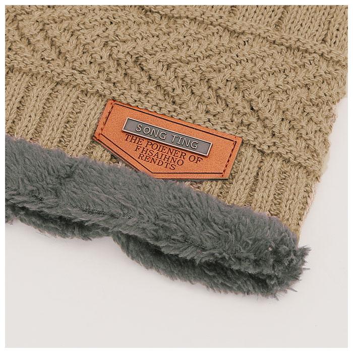 ニット帽 通販ニット帽 レディース スヌード 2点セット ニット帽子 ニット 帽子 裏起毛 ふわふわ もこもこ ふんわり 無地 編み目 ゆったり あったか ニット帽 | ブランド登録なし | 15