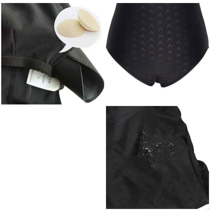 競泳用水着 レディース 通販 水着 競泳水着 練習用 ジュニア女子 ワンピース 大きいサイズ m l xl 2xl サイズ シンプル 無地 ブラック ネイビー 競泳用水着 |  | 07