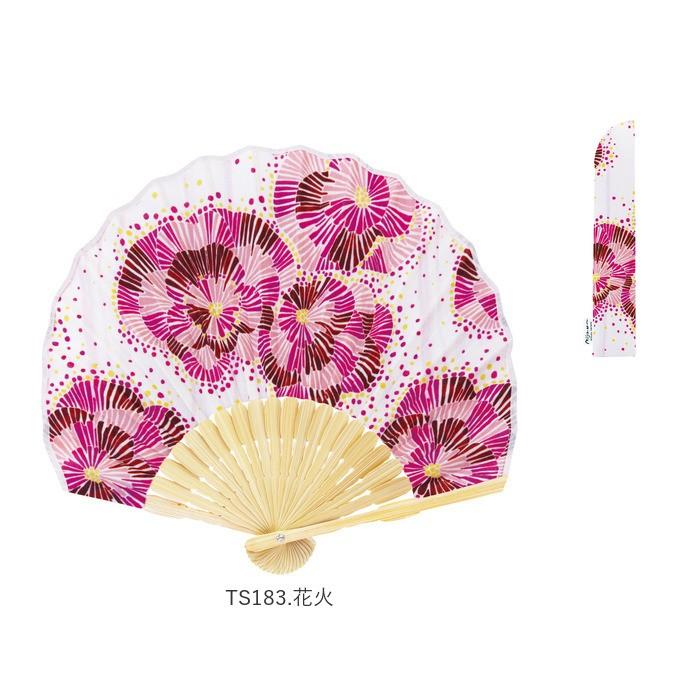 扇子 おしゃれ 通販 レディース かわいい うちわ プレゼント ギフト 母の日 敬老の日 夏 携帯 持ち運び 軽い 収納袋付き コンパクト 暑さ対策 ケース付き 扇子 | ブランド登録なし | 15