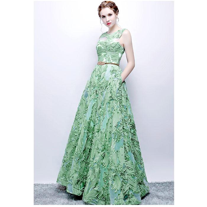 ロングドレス 演奏会 通販 ドレス ワンピース ロング Aライン ノースリーブ 袖なし 透け感 刺? 大人 レディース ピアノ 発表会 結婚式 ロングドレス |  | 03