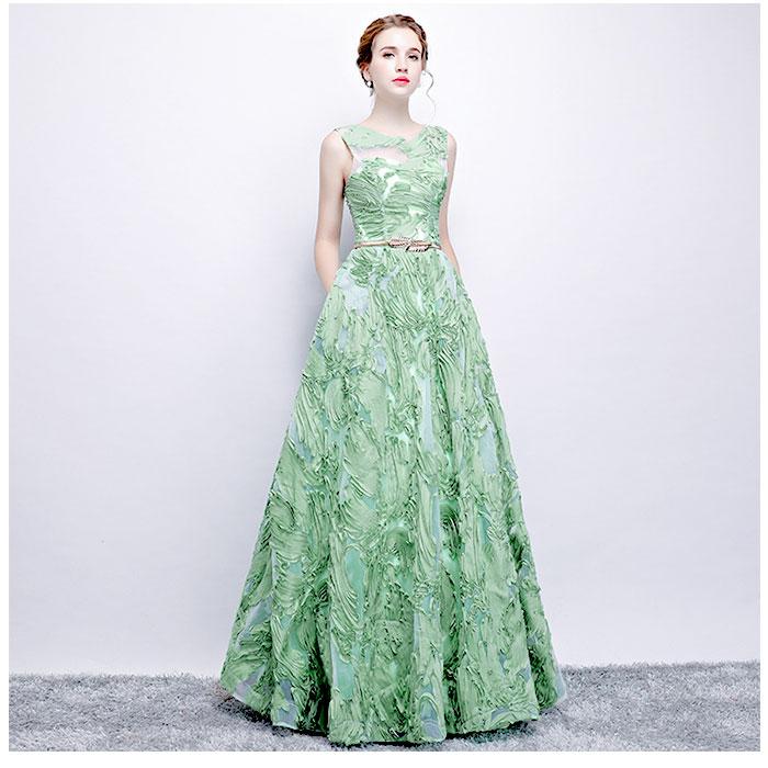 ロングドレス 演奏会 通販 ドレス ワンピース ロング Aライン ノースリーブ 袖なし 透け感 刺? 大人 レディース ピアノ 発表会 結婚式 ロングドレス |  | 04