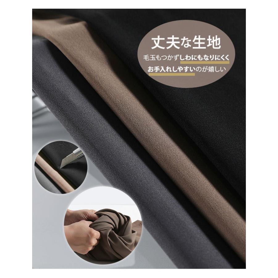 パンツ レディース きれいめ 通販 ストレートパンツ ワイドパンツ おしゃれ ハイウエスト 長ズボン ロングパンツ ウエスト ゴム オフィス 通勤 秋冬 秋 冬 | ブランド登録なし | 11