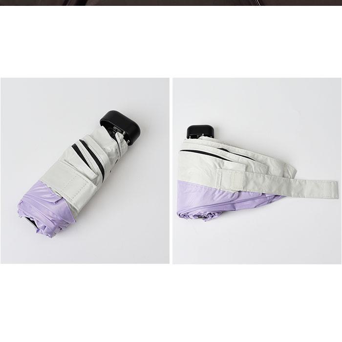 日傘 折りたたみ 通販 KIZAWA キザワ 折りたたみ傘 折りたたみ日傘 折り畳み傘 傘 かさ カサ コンパクト 手開き 日差し 5段式 カラビナ 54703-020 日傘 | KIZAWA | 16