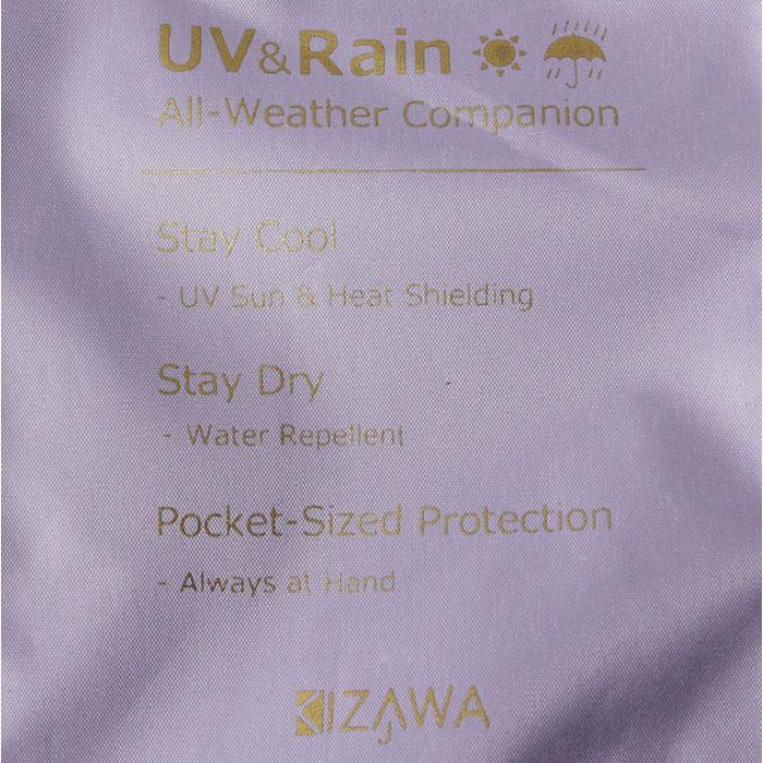 日傘 折りたたみ 通販 KIZAWA キザワ 折りたたみ傘 折りたたみ日傘 折り畳み傘 傘 かさ カサ コンパクト 手開き 日差し 5段式 カラビナ 54703-020 日傘 | KIZAWA | 17