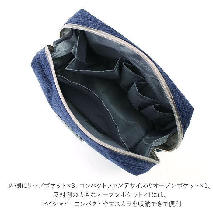 化粧ポーチ 通販 ポーチ 大容量 コンパクト 収納 レディース 小物入れ 小分け ジッパー 防水 ポケット 整理 化粧品 中身が見やすい かわいい 化粧ポーチ | BACKYARD FAMILY | 08