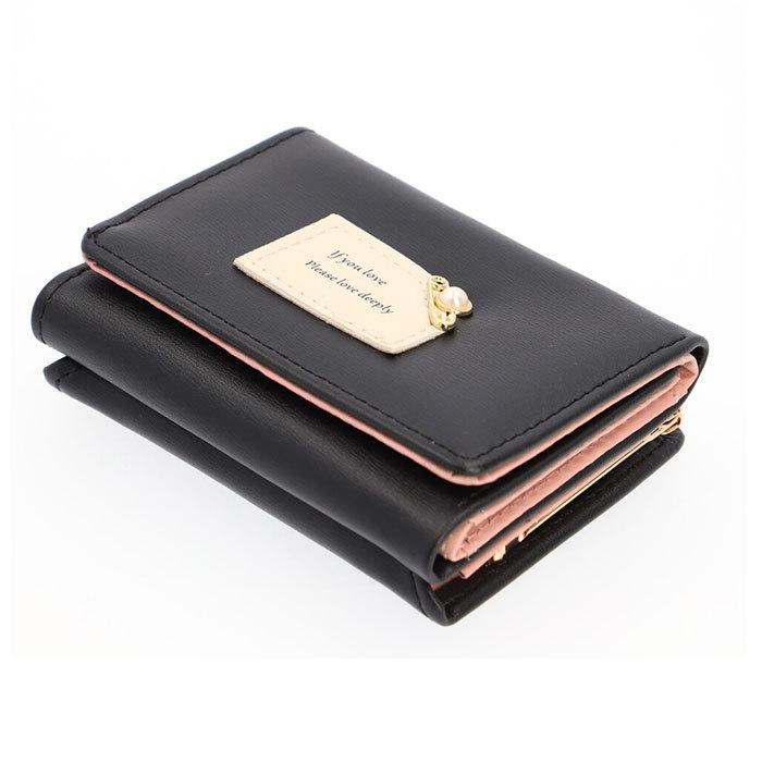 二つ折り財布 三つ折り財布 通販三つ折り財布 レディース がま口 ミニ財布 三つ折り 小銭入れ ミニウォレット 小さい 財布 ウォレット 合成革 おしゃれ 安全 | ブランド登録なし | 13