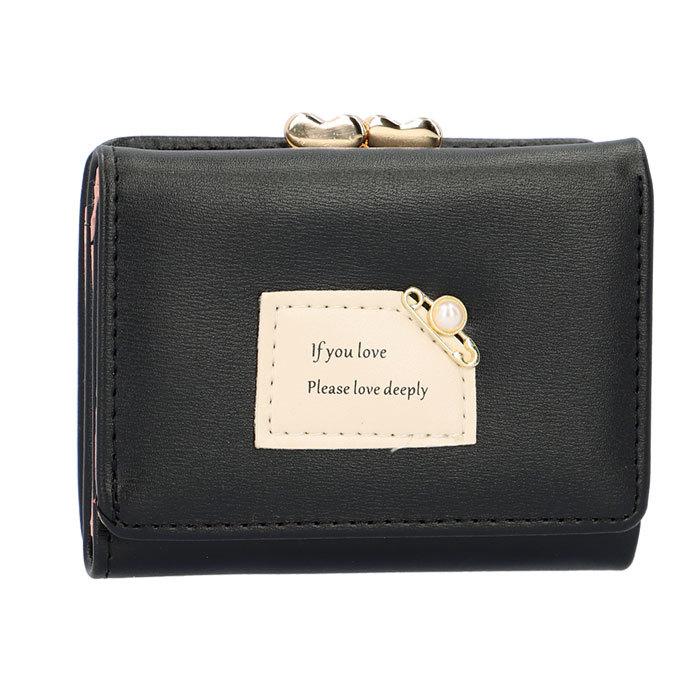 二つ折り財布 三つ折り財布 通販三つ折り財布 レディース がま口 ミニ財布 三つ折り 小銭入れ ミニウォレット 小さい 財布 ウォレット 合成革 おしゃれ 安全 | ブランド登録なし | 08