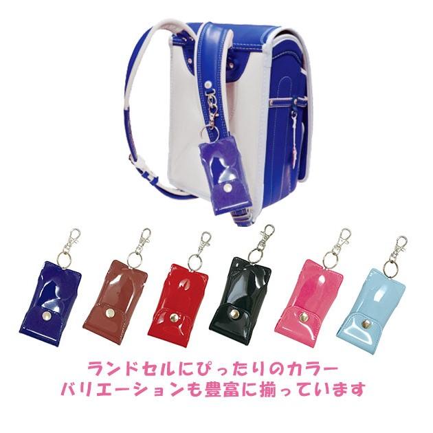 ランドセル キーケース リール 通販 目立たない ランドセルカギリターンズ エナメル キーリール 子供 キーホルダー リール付き 無地 シンプル ランドセル | ブランド登録なし | 10