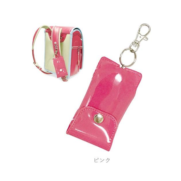 ランドセル キーケース リール 通販 目立たない ランドセルカギリターンズ エナメル キーリール 子供 キーホルダー リール付き 無地 シンプル ランドセル | ブランド登録なし | 15