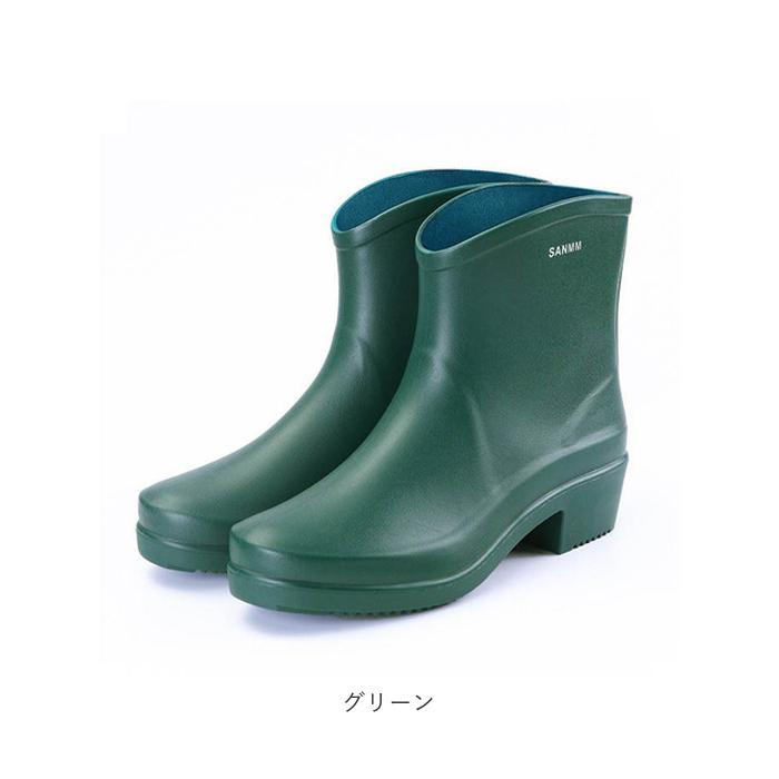 レインブーツ レディース ショート 通販 おしゃれ シンプル レインシューズ ブーツ 長靴 ショート丈 防水 滑り止め 雨 雨靴 園芸 ガーデニング レインブーツ | ショート | 16