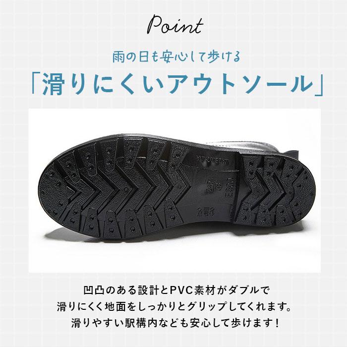 レインブーツ レディース ショート 通販 おしゃれ シンプル レインシューズ ブーツ 長靴 ミドル丈 防水 一体成型 滑り止め 雨 雨靴 園芸 レインブーツ | ブランド登録なし | 10