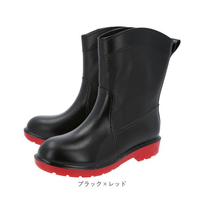 レインブーツ レディース ショート 通販 おしゃれ シンプル レインシューズ ブーツ 長靴 ミドル丈 防水 一体成型 滑り止め 雨 雨靴 園芸 レインブーツ | ブランド登録なし | 16