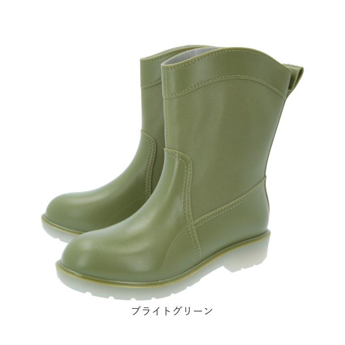 レインブーツ レディース ショート 通販 おしゃれ シンプル レインシューズ ブーツ 長靴 ミドル丈 防水 一体成型 滑り止め 雨 雨靴 園芸 レインブーツ | ブランド登録なし | 17