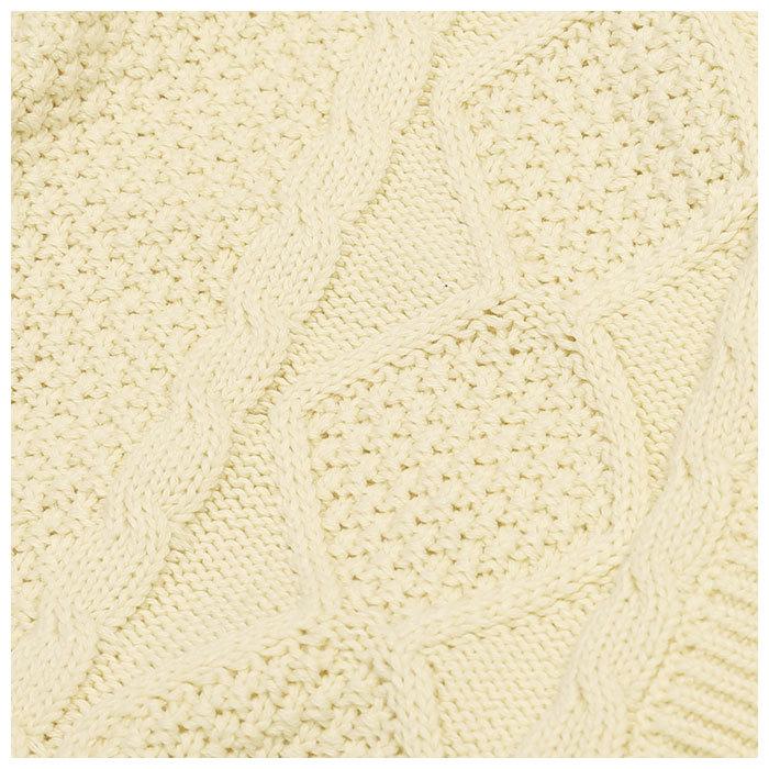 ベビー服 通販ベビー服 セットアップ ニット ベビー 女の子 スカート カーディガン ニットセットアップ 綿 コットン アラン編み おしゃれ かわいい  ベビー服 |  | 06