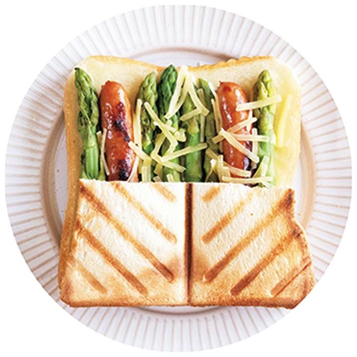 ホットサンドメーカー 通販ホットサンドメーカー 直火 ダブル ホットサンド フライパン ガスコンロ専用 パニーニ風 焼き目 おしゃれ 朝食 ホットサンドメーカー |  | 10