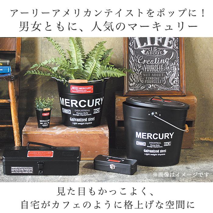 マーキュリー 通販マーキュリー バケツ おしゃれ ブリキ ガーデニング レギュラー シンプル MERCURY 男前 ゴミ箱 ダストボックス ダストビン アメリカン かっこ | MERCURY | 10