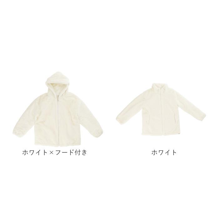 【未使用、タグ付き】フェイクファーフードジャケット ホワイト フェイクファー ジャケット 通販 ファーコート ファー コート