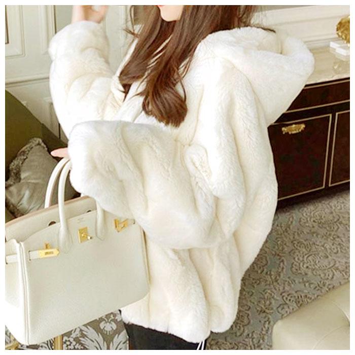 フェイクファー ジャケット 通販 ファーコート ファー コート エコファー レディース フードなし スタンドカラー 冬 防寒 ふわふわ もこもこ 暖かい | ブランド登録なし | 13