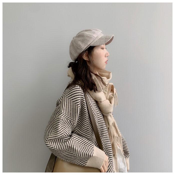 ニットカーディガン レディース 通販 ショート丈 厚手 長袖 ゆったり Vネック ニット カーディガン 羽織 ふわふわ 暖かい オフィス 寒さ対策 ニットカーディガン |  | 04