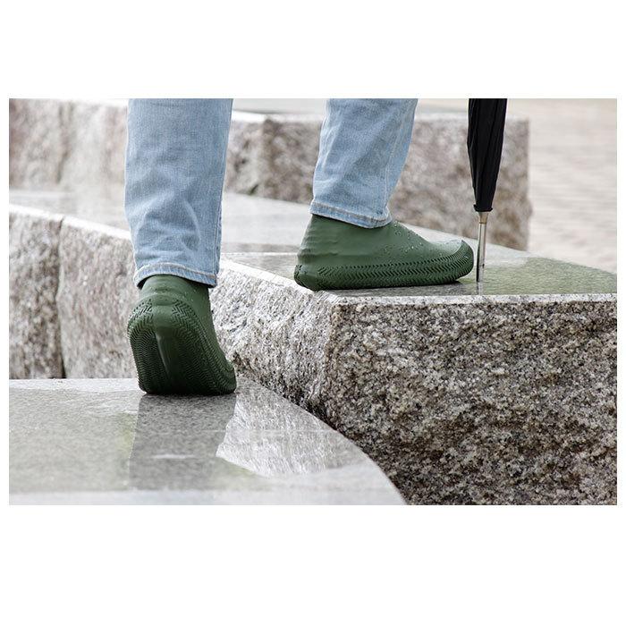 シューズカバー 通販シューズカバー レイン 防水 シリコン レインシューズカバー 履きやすい 滑りにくい Mサイズ ジュニア レディース 22 〜 シューズカバー |  | 10