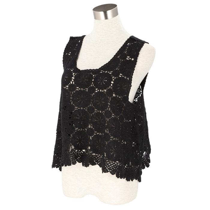 【おまとめ 商品】★オルウェイズ ニットベスト & リバーレース ブラック★新品 zx-ft0006-01.jpg