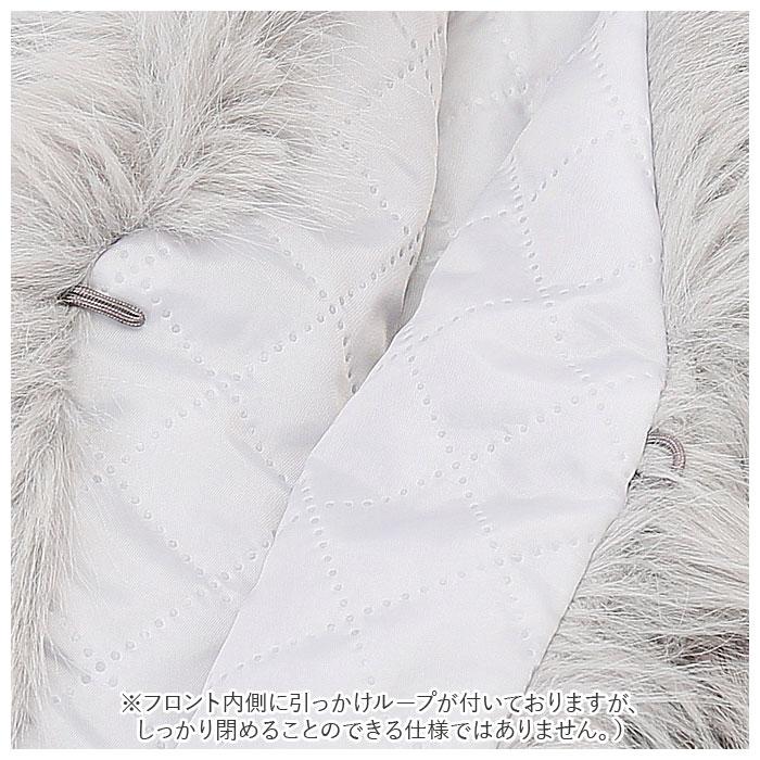 ファーベスト レディース 通販 ファー ベスト ロング フェイクファー エコファー ジレ 秋冬 羽織り ミドル丈 オーバーサイズ 大きいサイズ ゆったり 前開き | ブランド登録なし | 12