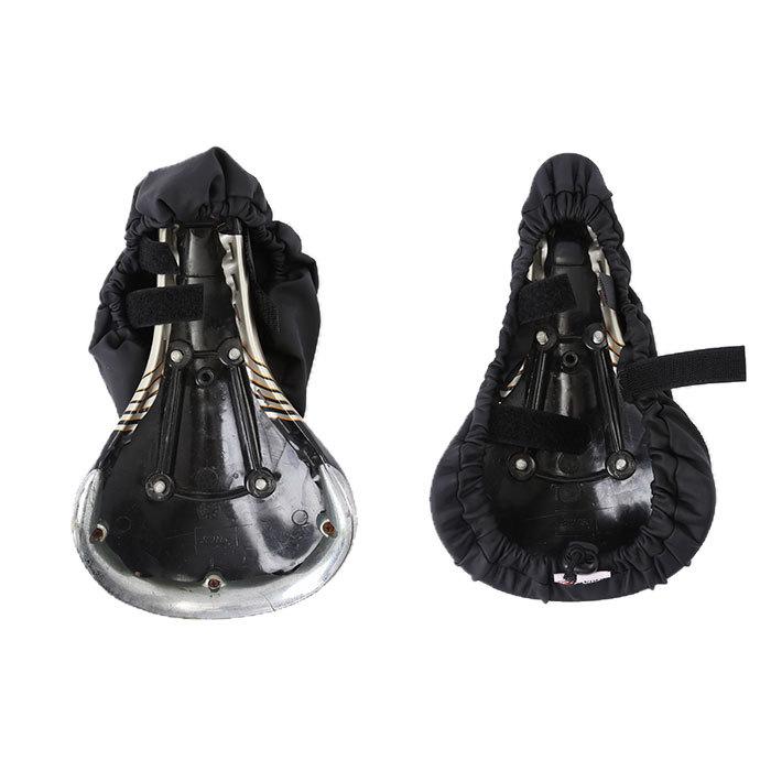 自転車 通販自転車 サドルカバー スポーツタイプ 補修用 ストレッチ サイクリング 椅子 カバー シンプル 無地 ブラック 黒 カワスミ Kawasumi  自転車 |  | 07